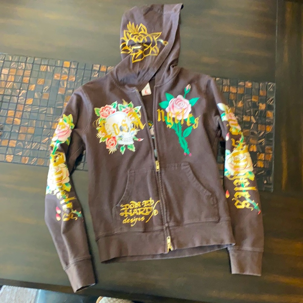 Vintage Ed Hardy zip up